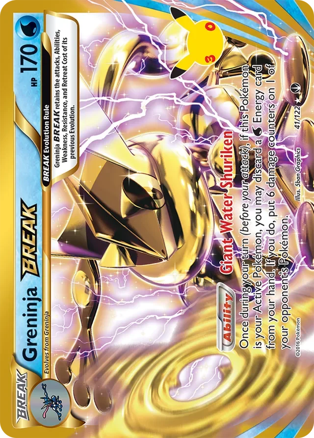 Greninja BREAK 22/30 from 30th Celebration Classic Collection