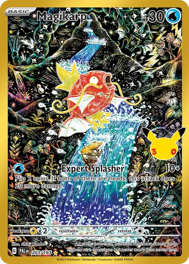 Magikarp 30/30 from 30th Celebration Classic Collection
