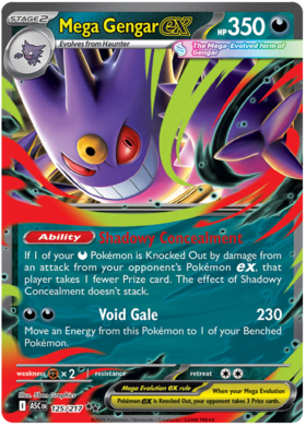 Mega Gengar ex 125/295 from Ascended Heroes
