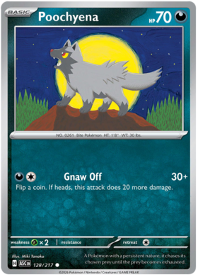 Poochyena 128/295 from Ascended Heroes