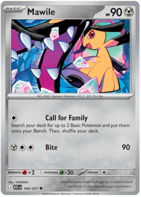 Mawile 144/295 from Ascended Heroes