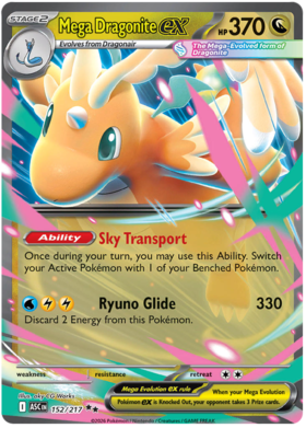 Mega Dragonite ex 152/295 from Ascended Heroes