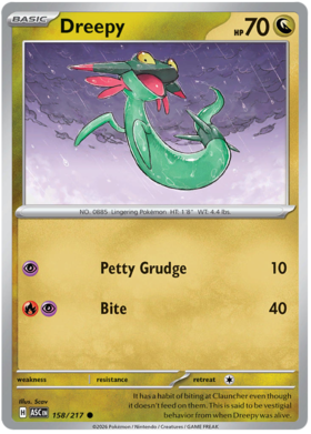 Dreepy 158/295 from Ascended Heroes