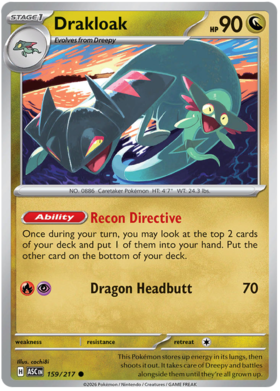 Drakloak 159/295 from Ascended Heroes
