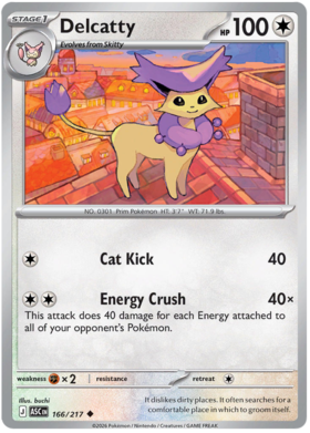 Delcatty 166/295 from Ascended Heroes