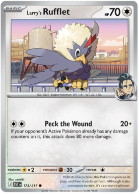 Larry's Rufflet 173/295 from Ascended Heroes