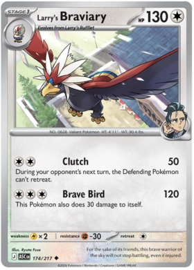 Larry's Braviary 174/295 from Ascended Heroes