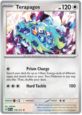 Terapagos 178/295 from Ascended Heroes
