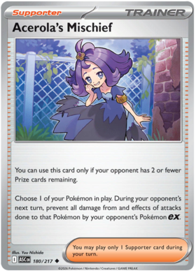 Acerola's Mischief 180/295 from Ascended Heroes