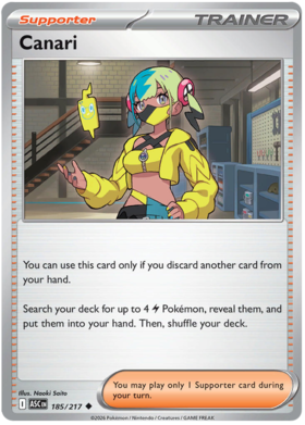 Canari 185/295 from Ascended Heroes