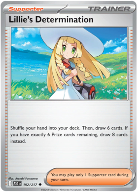 Lillie's Determination 192/295 from Ascended Heroes