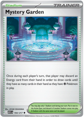 Mystery Garden 194/295 from Ascended Heroes