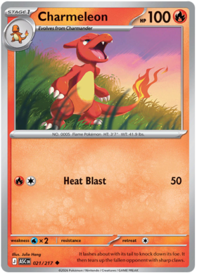 Charmeleon 21/295 from Ascended Heroes