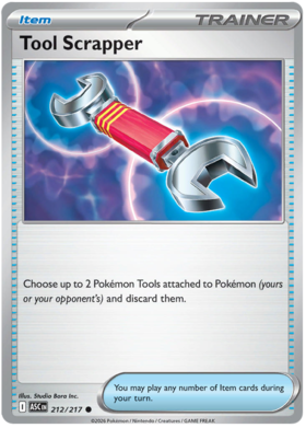 Tool Scrapper 212/295 from Ascended Heroes