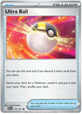 Ultra Ball 213/295 from Ascended Heroes