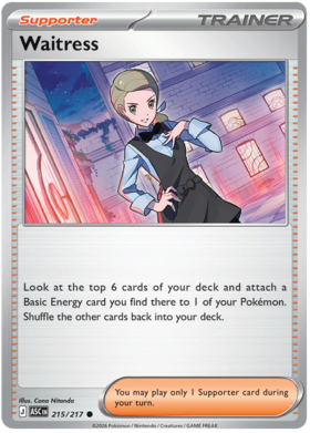Waitress 215/295 from Ascended Heroes