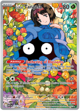 Erika's Tangela 218/295 from Ascended Heroes