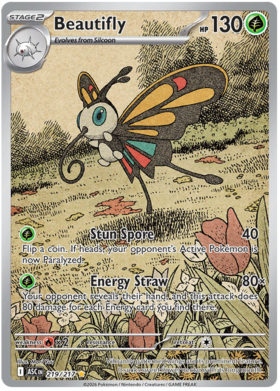 Beautifly 219/295 from Ascended Heroes