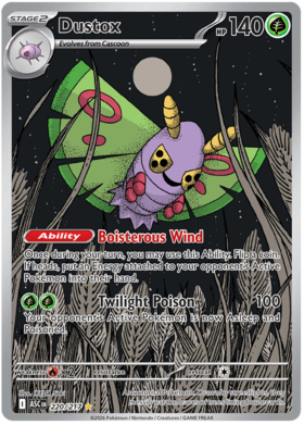 Dustox 220/295 from Ascended Heroes