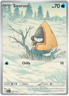 Snorunt 227/295 from Ascended Heroes