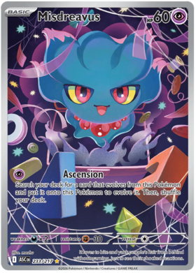 Misdreavus 233/295 from Ascended Heroes