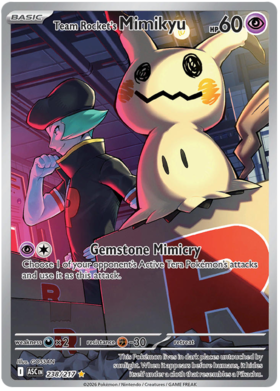 Team Rocket's Mimikyu 238/295 from Ascended Heroes