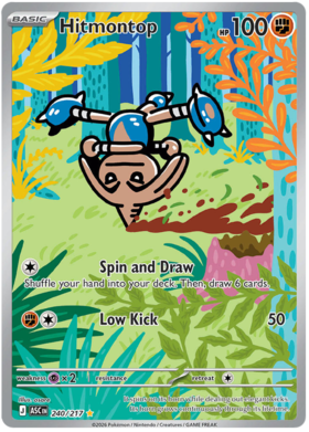 Hitmontop 240/295 from Ascended Heroes