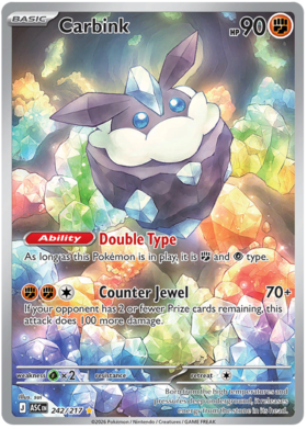 Carbink 242/295 from Ascended Heroes