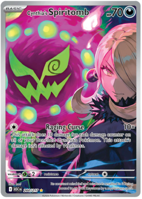 Cynthia's Spiritomb 244/295 from Ascended Heroes