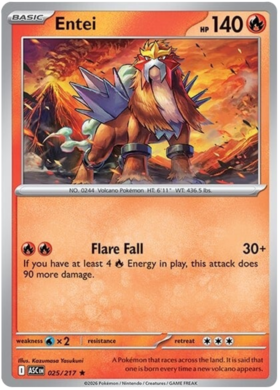 Entei 25/295 from Ascended Heroes
