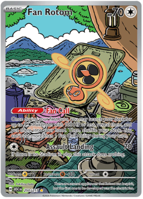 Fan Rotom 250/295 from Ascended Heroes