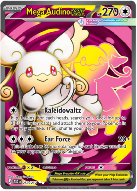 Mega Audino ex 253/295 from Ascended Heroes