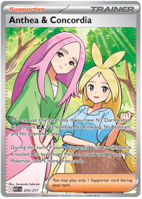 Anthea & Concordia 254/295 from Ascended Heroes
