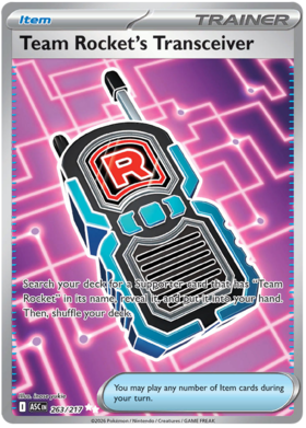 Team Rocket's Transceiver 263/295 from Ascended Heroes