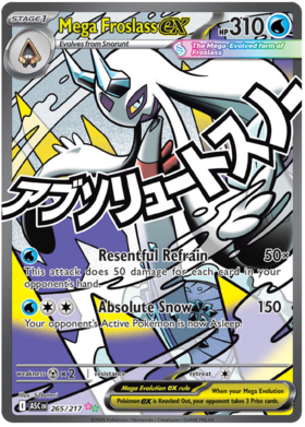 Mega Froslass ex 265/295 from Ascended Heroes