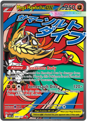 Mega Hawlucha ex 268/295 from Ascended Heroes