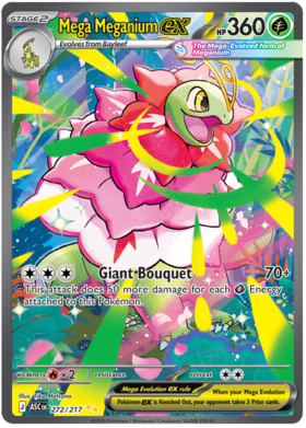 Mega Meganium ex 272/295 from Ascended Heroes