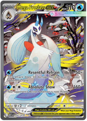 Mega Froslass ex 275/295 from Ascended Heroes
