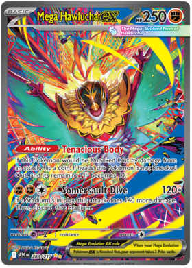 Mega Hawlucha ex 283/295 from Ascended Heroes