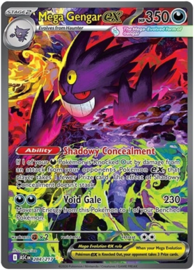 Mega Gengar ex 284/295 from Ascended Heroes