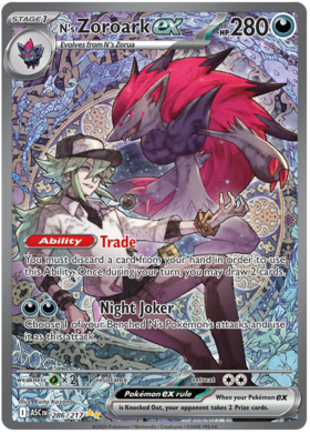 N's Zoroark ex 286/295 from Ascended Heroes