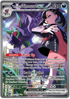 Marnie's Grimmsnarl ex 287/295 from Ascended Heroes