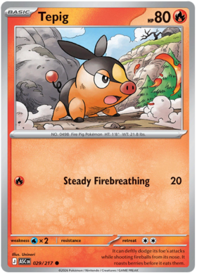 Tepig 29/295 from Ascended Heroes