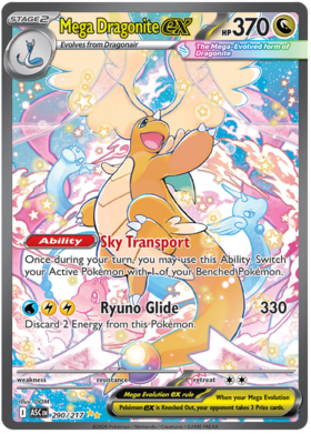 Mega Dragonite ex 290/295 from Ascended Heroes