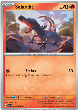 Salandit 34/295 from Ascended Heroes