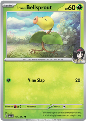 Erika's Bellsprout 4/295 from Ascended Heroes