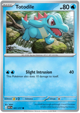 Totodile 41/295 from Ascended Heroes