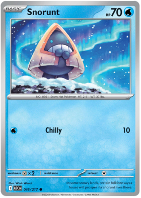 Snorunt 46/295 from Ascended Heroes