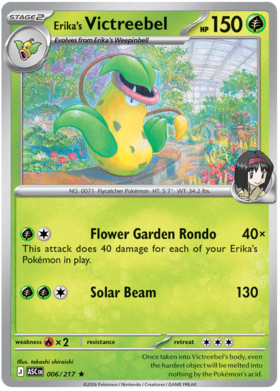 Erika's Victreebel 6/295 from Ascended Heroes