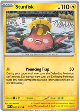 Stunfisk 62/295 from Ascended Heroes